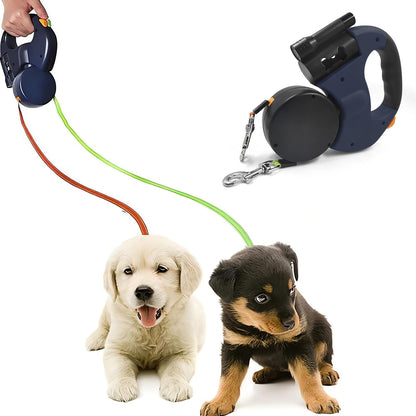 Dual untangle Dog Leash