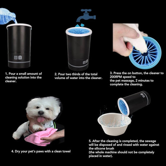 Automatic Pet Paw Cleaning Cup