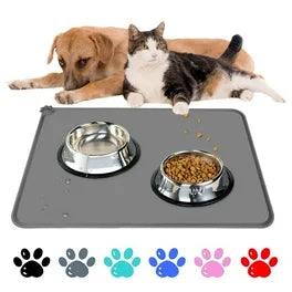 Quick-Dry Pet Feeding Mat