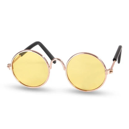 Vintage Round Cat Sunglasses